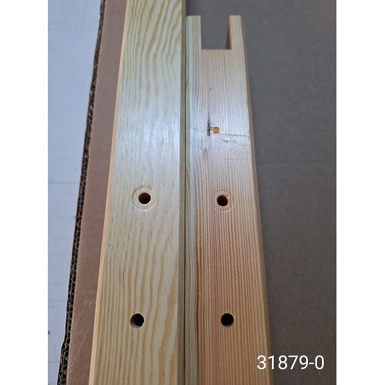 Bazar - Detská domčeková posteľ Frank SCANDI - biela-prírodná