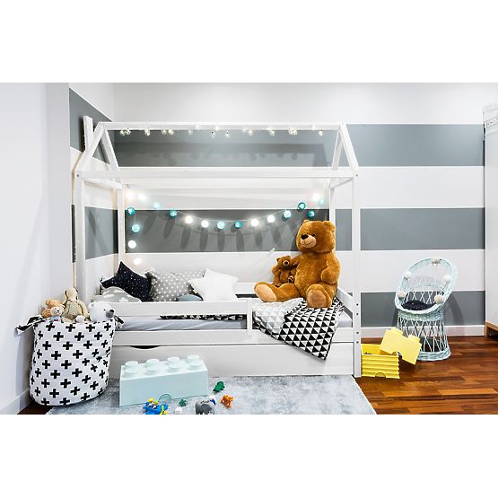 Bazar - Detská posteľ domček Paul - biela