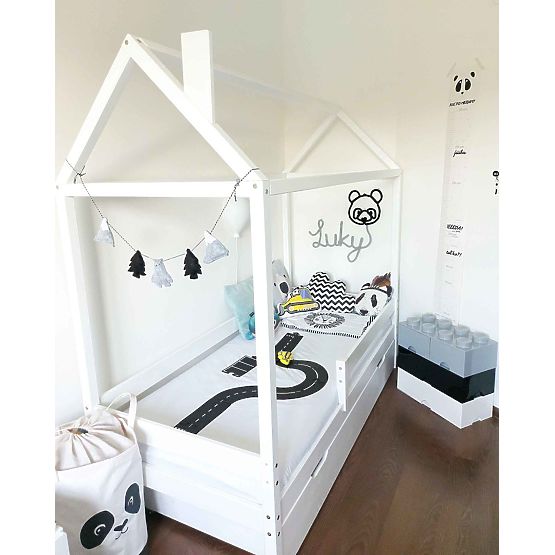 Bazar - Detská posteľ domček Paul - biela