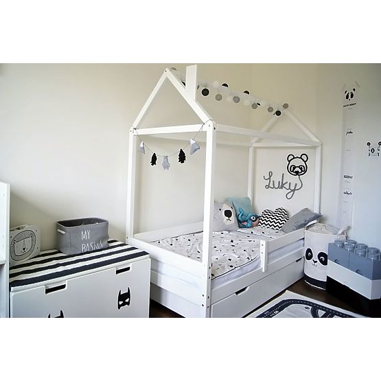 Bazar - Detská posteľ domček Paul - biela