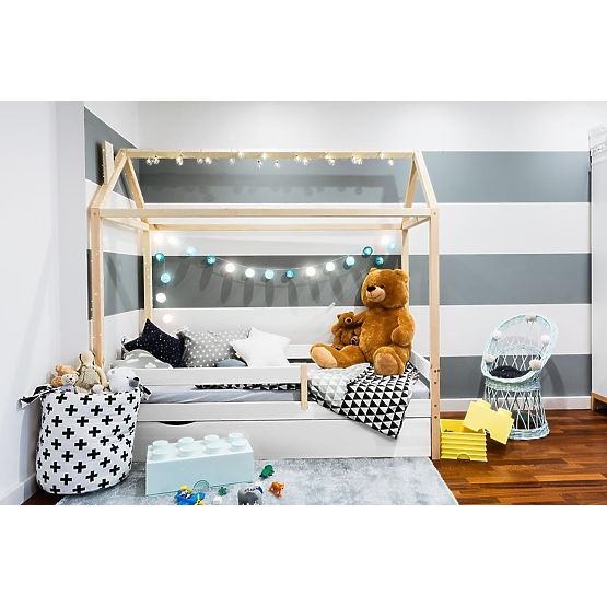 Bazar - Detská posteľ domček Paul- skandi