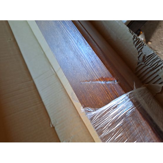 Bazar - Detská posteľ Woody so zábranou - orech