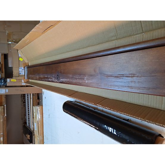 Bazar - Detská posteľ Woody so zábranou - orech