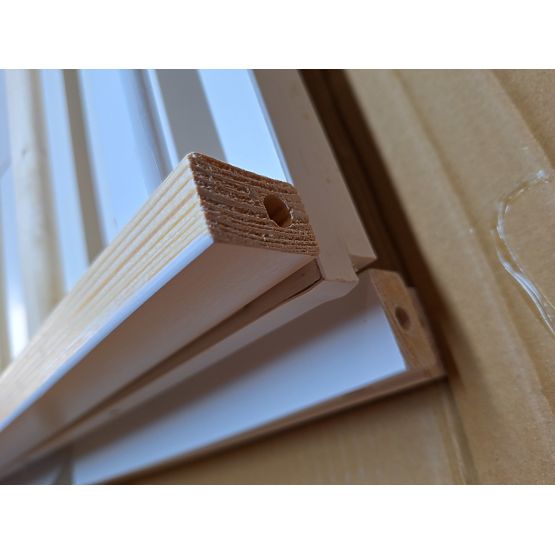 Bazar - Detská postieľka Cosmo 120x60 - biela