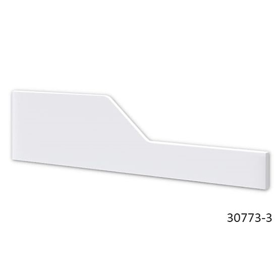 Bazar - Detská postieľka Cosmo 120x60 - biela