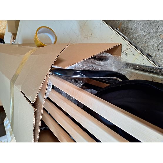 Bazar - Detské sánky s operadlom a fusakom - tmavo šedá / melanž