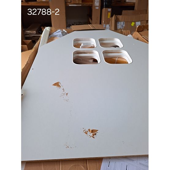 Bazar - Domčeková posteľ Woody 160 x 80 cm - biela