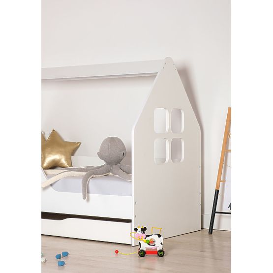 Bazar - Domčeková posteľ Woody 160 x 80 cm - biela