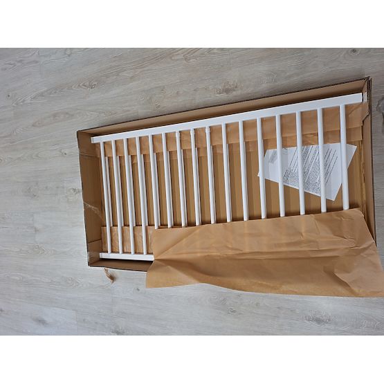 Bazar - Drevená postieľka Standard - biela