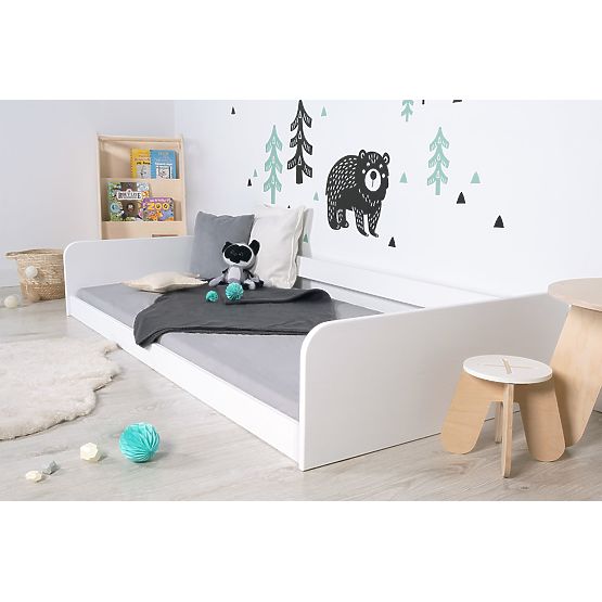 Bazar - Montessori drevená posteľ Sia - biela