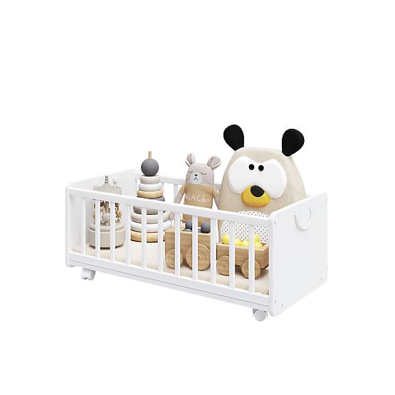 Bazar - Multifunkčná postieľka LETO 90x40 cm 6v1- SCANDI