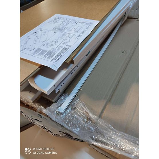 BAZAR Prebaľovacia komoda STARDUST s nástavcom - biela