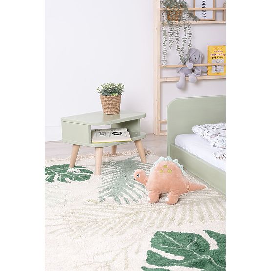 Bazar - Rastúca posteľ Nell 2v1 - pastelovo zelená