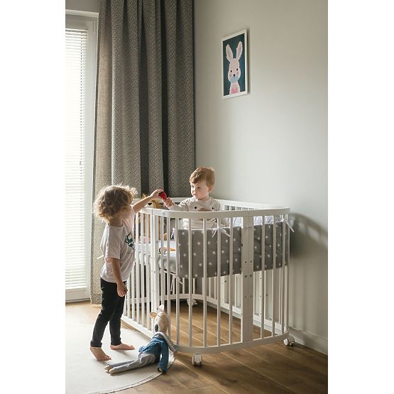 Bazar - Rastúca postieľka 7v1 Desire - biela