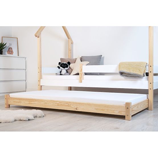 Bazar - Výsuvná prístelka Vario s penovým matracom - prírodná