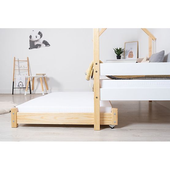 Bazar - Výsuvná prístelka Vario s penovým matracom - prírodná