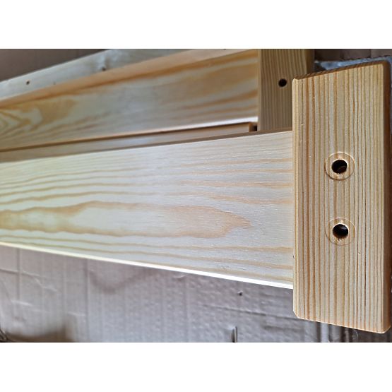 Bazar - Výsuvná prístelka Vario s penovým matracom - prírodná