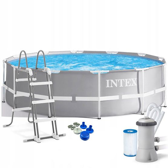 Bazén INTEX 366x99 cm + čerpadlo a rebrík