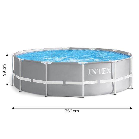 Bazén INTEX 366x99 cm + čerpadlo a rebrík