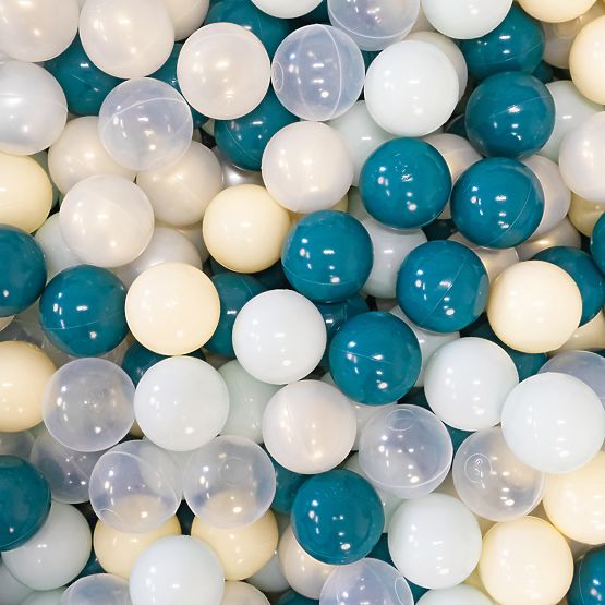 Suchý bazén s loptičkami Dúha + 200 loptičiek