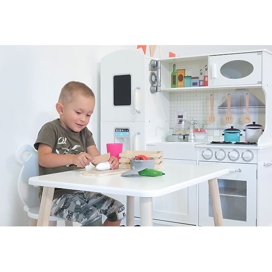 Biela kuchynka Bianca XXL s príslušenstvom