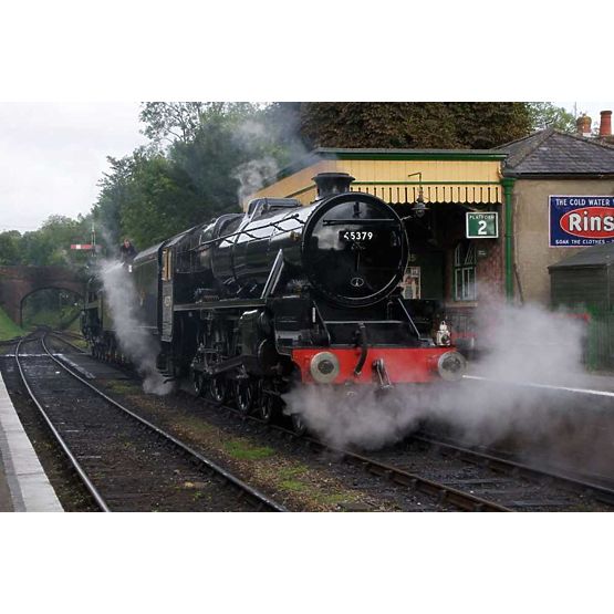 Bigjigs Rail Drevená replika lokomotívy Black 5 engine