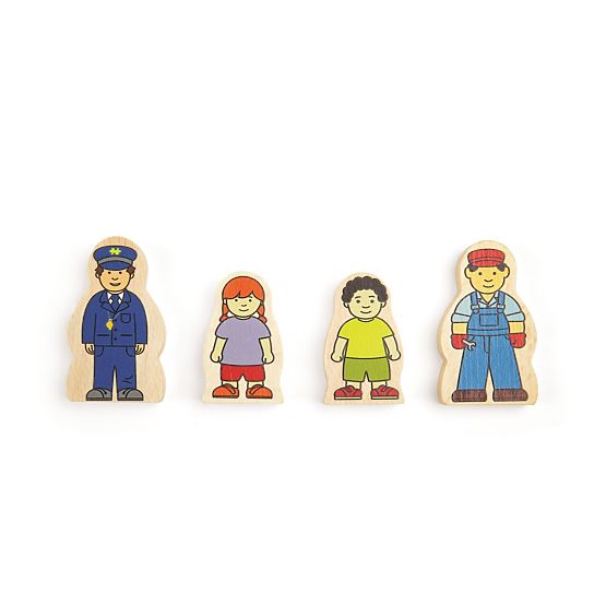 Bigjigs Rail Drevená vláčikodráha s vidieckou cestou 80 dielov