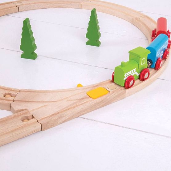 Bigjigs Rail Prehadzovacia výhybka 2 ks