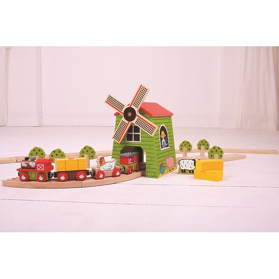Bigjigs Rail Veterný mlyn