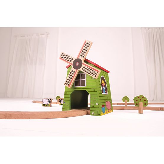 Bigjigs Rail Veterný mlyn