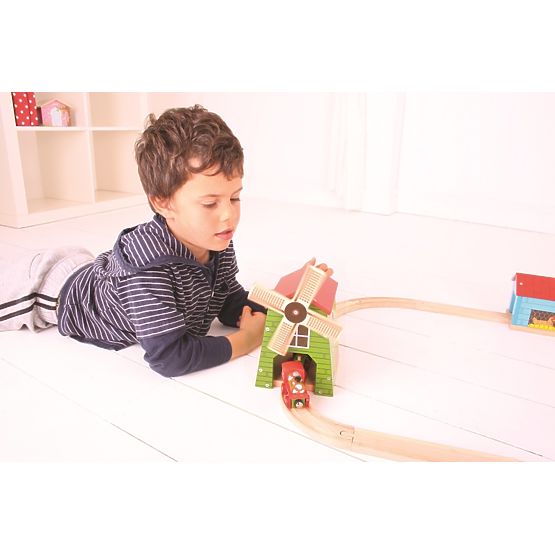 Bigjigs Rail Veterný mlyn