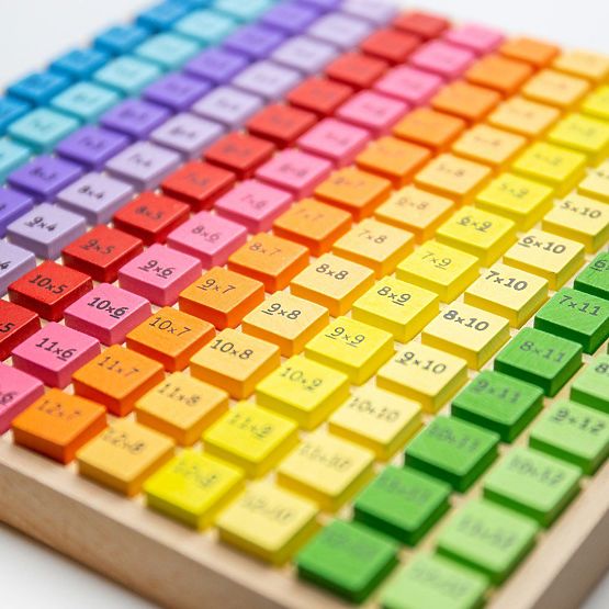 Bigjigs Toys Drevená tabuľka počítania