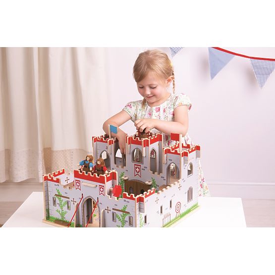 Bigjigs Toys Hrad kráľa Georga