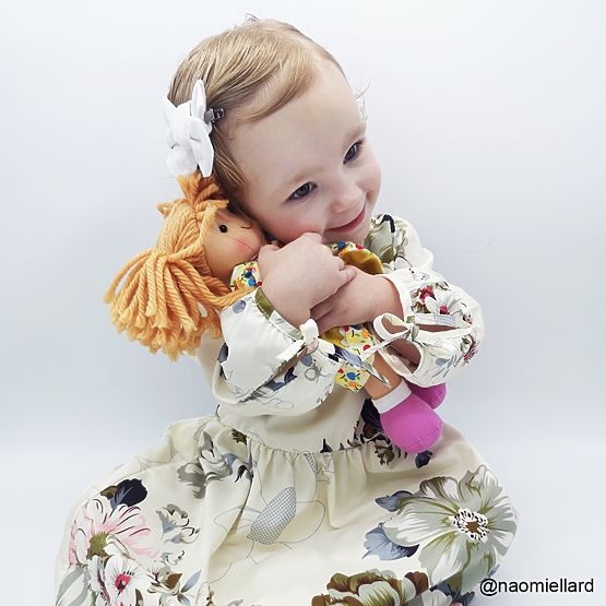Bigjigs Toys Látková bábika Daisy 28 cm