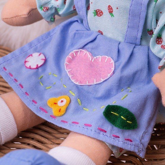 Bigjigs Toys Látková bábika Grace 28 cm