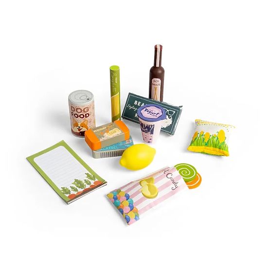 Bigjigs Toys Nákupná taška s nákupom