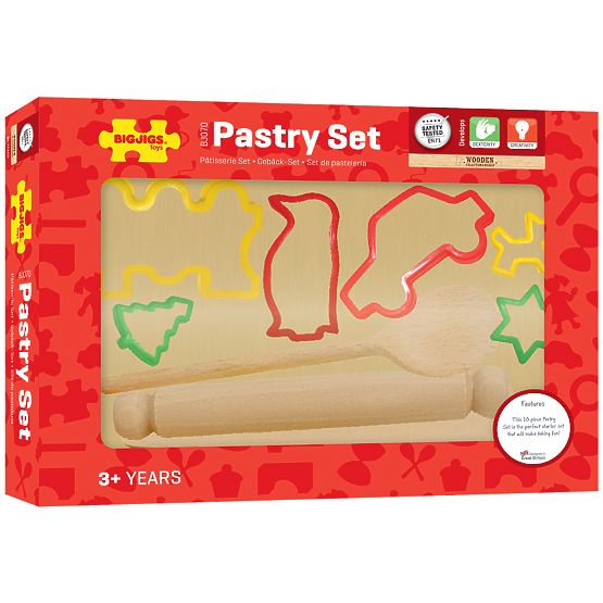 Bigjigs Toys Pečiaca sada s vykrajovačkami