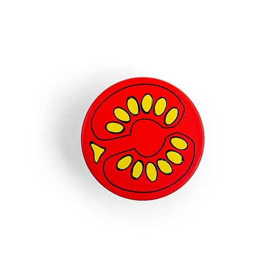 Bigjigs Toys Polovica paradajky 1 ks