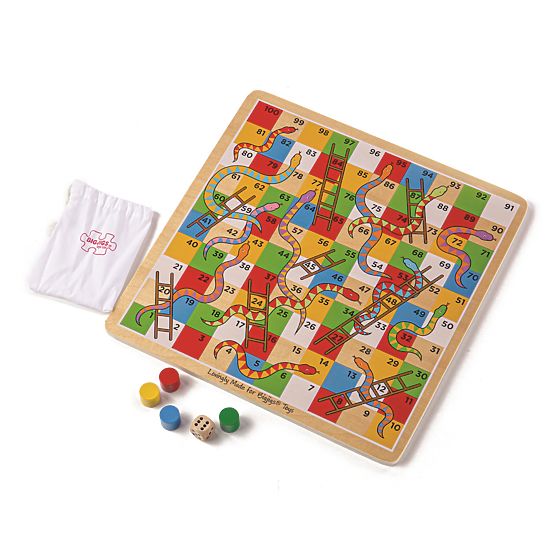Bigjigs Toys Rebríky a hady 2