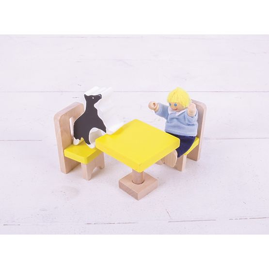 Bigjigs Toys Set rodinky do domčeka