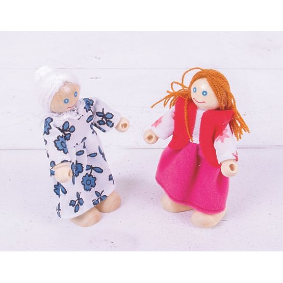 Bigjigs Toys Set rodinky do domčeka