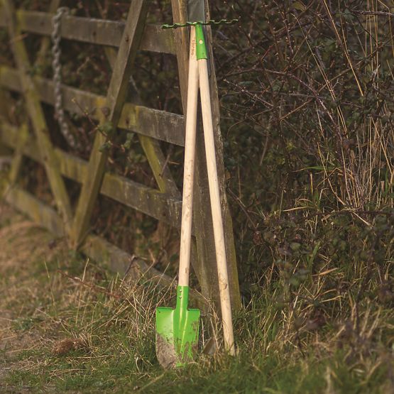 Bigjigs Toys Záhradné hrable zelené