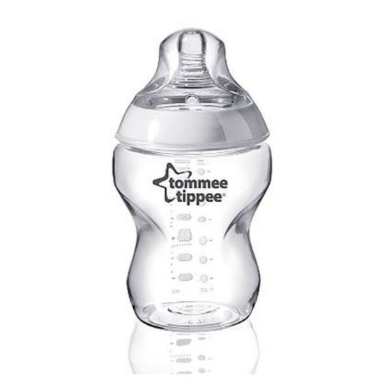 Fľaša Tomme Tippee C2N 260 ml Transparentná