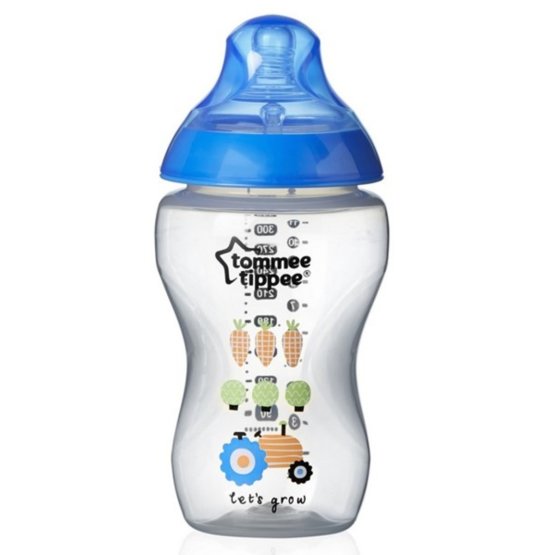 Fľaša Tomme Tippee C2N 340 ml 2ks modrá