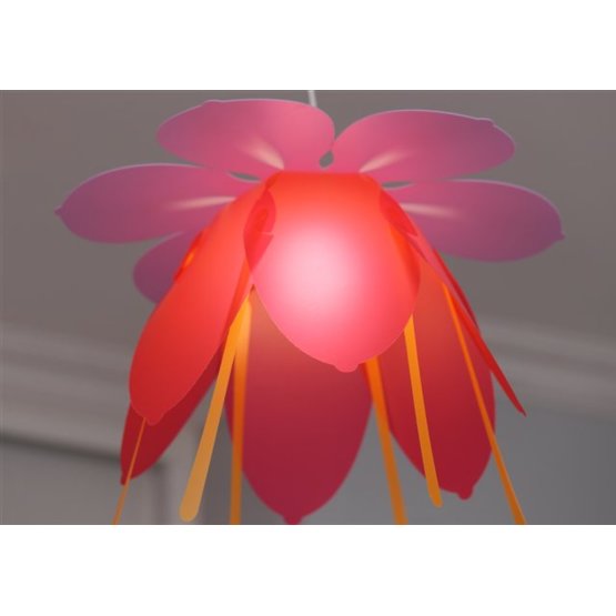 Detská lampa - kvet - rôzne farby
