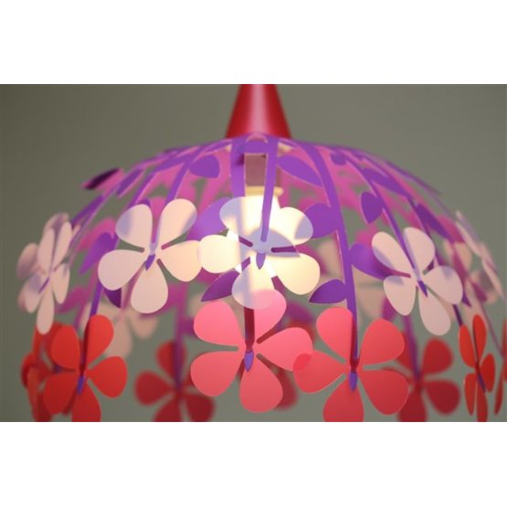 Detská lampa - kvetinky - rôzne farby