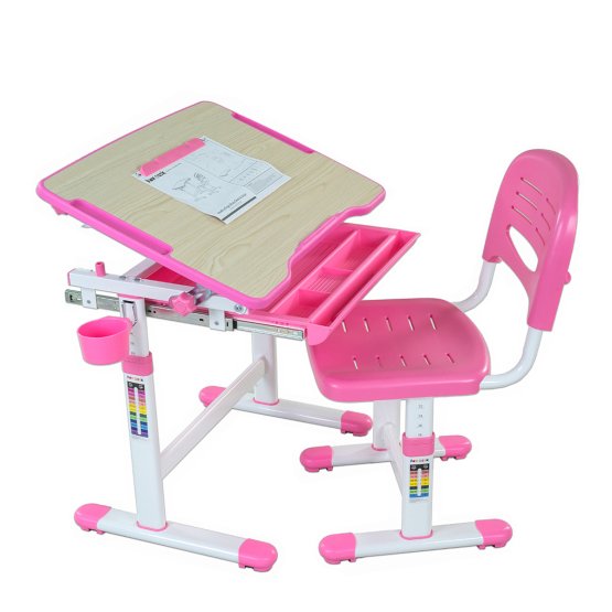 Detský písací stôl + stolička BAMBINO - rôzne farby