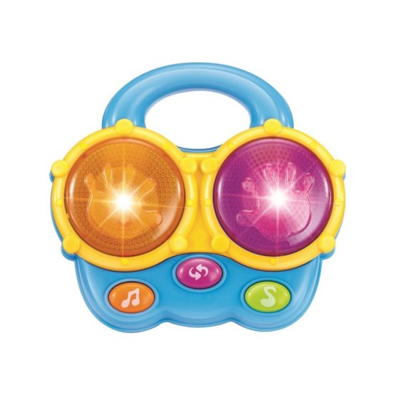 Detská hračka so zvukom Baby Mix Bubónik blue Modrá