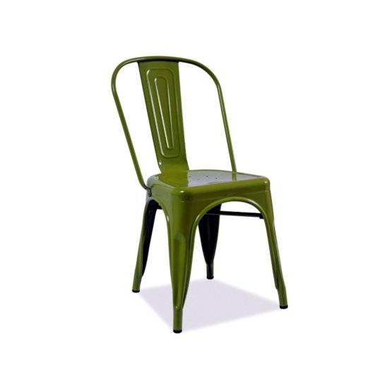 Jedálenská stolička LOFT - tmavozelená
