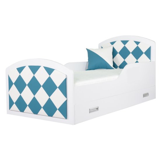 Detská posteľ FANTASY - modrá 160x80 cm